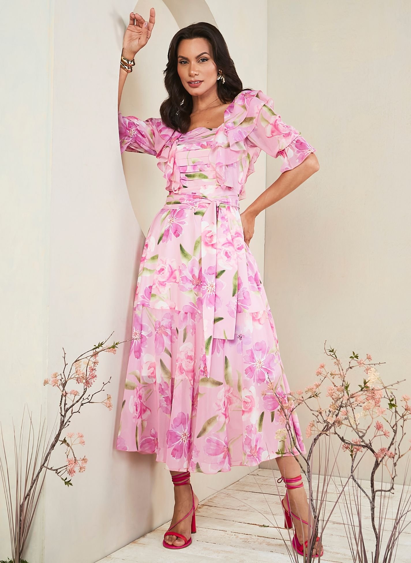 VESTIDO FLORAL ANANDA - JANY PIM
