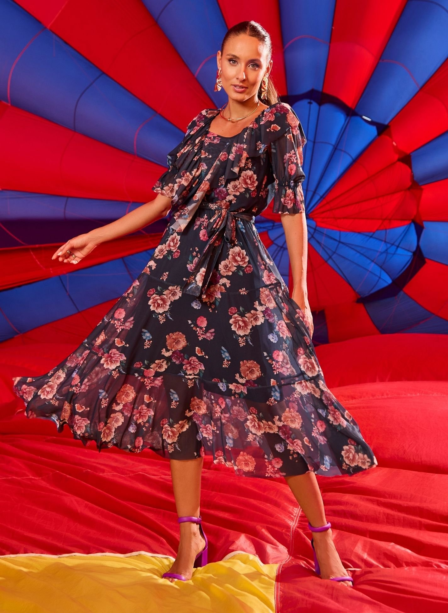 VESTIDO ROMANTICO GABY - JANY PIM