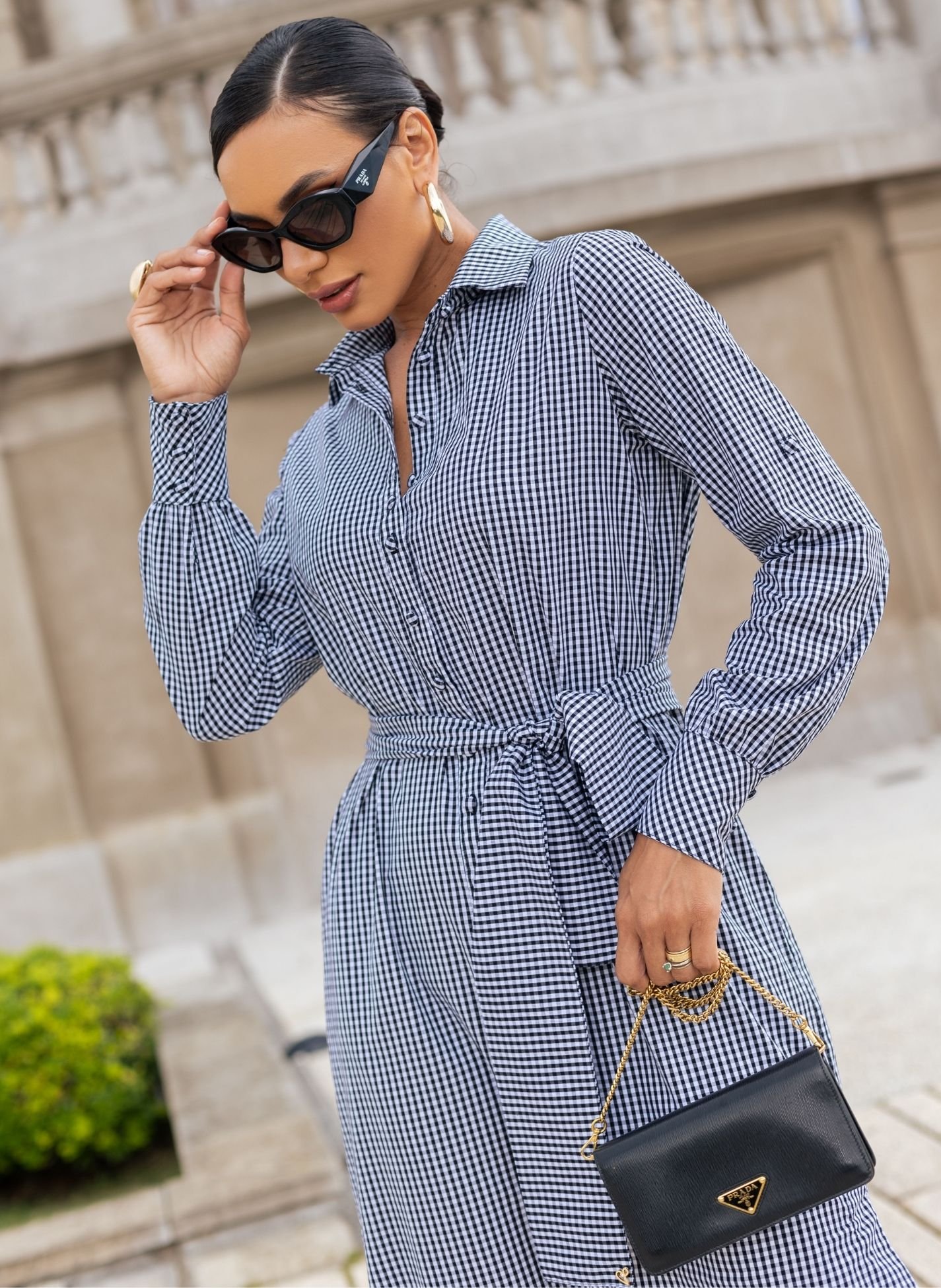 VESTIDO XADREZ ANDREIA - JANY PIM
