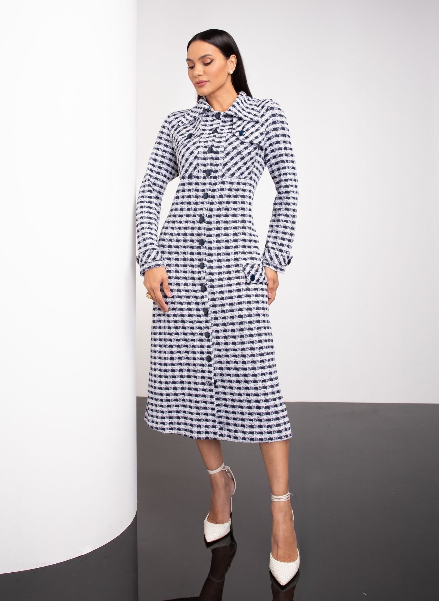 VESTIDO XADREZ AGATA - JANY PIM