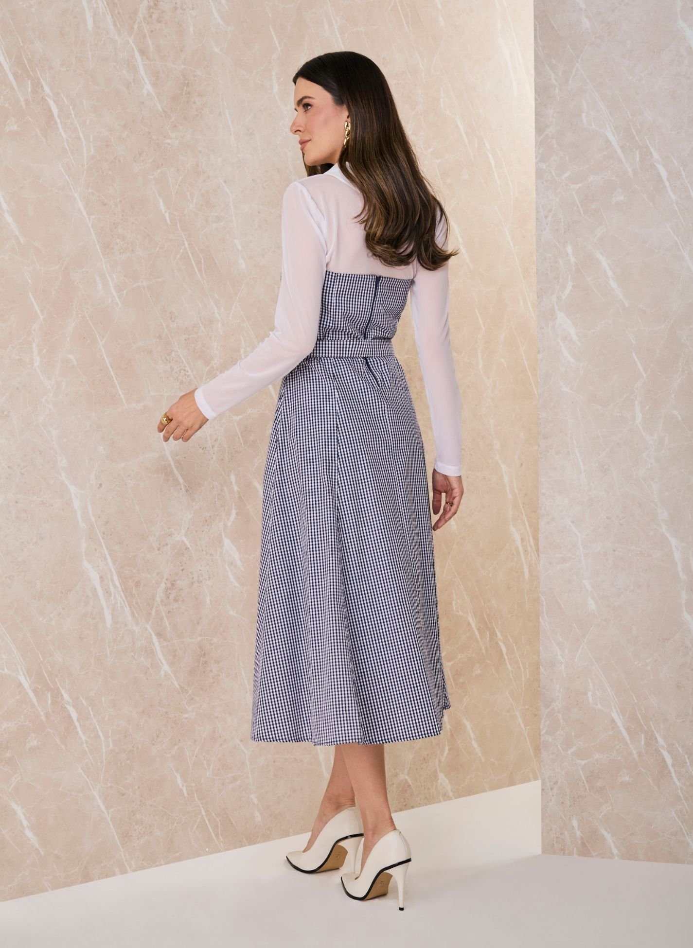 VESTIDO XADREZ VITORIA - JANY PIM